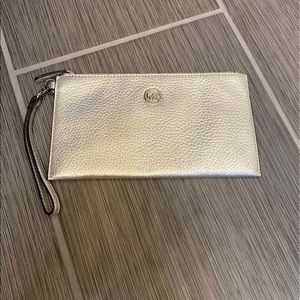 MK Silver clutch